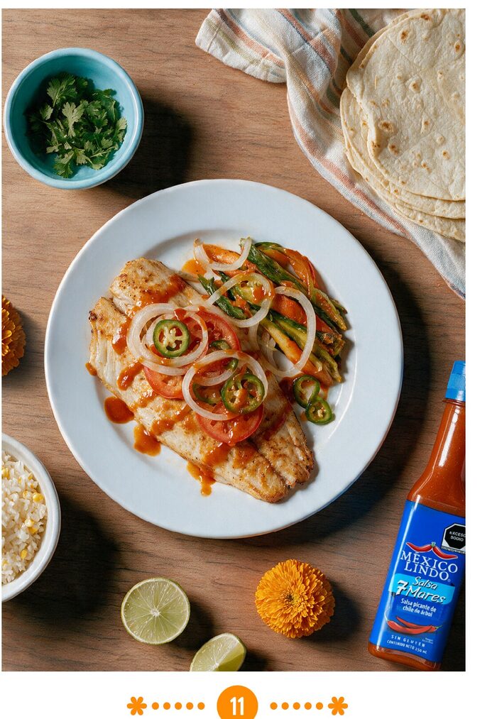Pescado al asador